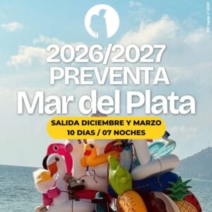 PREVENTA MAR DEL PLATA 2026/2027