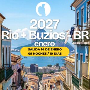 RIO DE JANEIRO + BUZIOS 2027