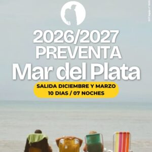 MAR DEL PLATA 2026/2027 PREVENTA