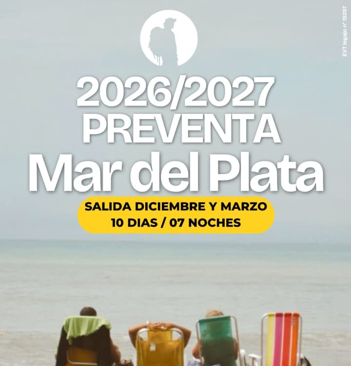 MAR DEL PLATA 2026/2027 PREVENTA